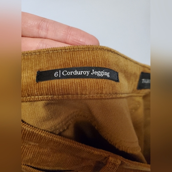 Talbots Brown Corduroy Skinnys - Picture 5 of 10